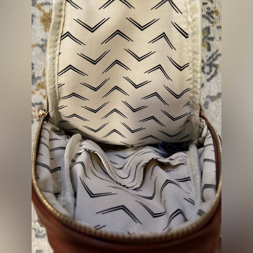 Aztec Sling Mini Backpack, Brown - image 6